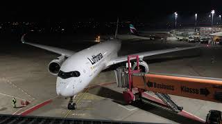 Bye Bye Tegel - Last Lufthansa Arrival Berlin Txl - A350-900 - D-Aixi - Beautiful Illuminated