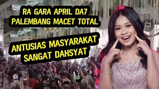 GARA-GARA APRIL DA7! Palembang MACET TOTAL 😱 Antusias Warga Gila-Gilaan!