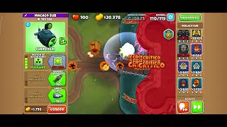 Bloons Rogue - Minimal Lag Strategy Minigame Run Example With Spikes