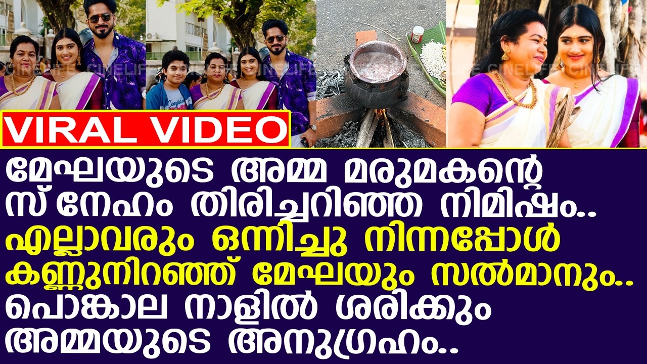 മേഘയുടെ അമ്മ മരുമകന്റെ സ്‌നേഹം തിരിച്ചറിഞ്ഞ നിമിഷം.. കണ്ണുനിറഞ്ഞ് മേഘ..!! l Megha Mahesh l Bindu