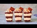 Caramel and Chocolate Dessert Cups - NO BAKE Dessert. Very Easy and Yummy!