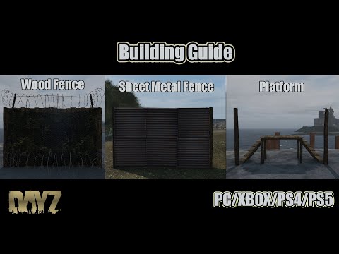 Dayz: How to Build a Fence and Platform (Beginner's Guide)