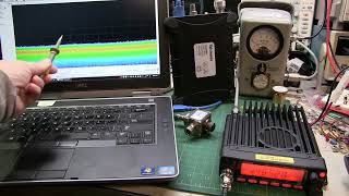 #367: Characterizing the key-up frequency transient on an Alinco DR-135 Mk III 2m radio with an RSA @w2aew