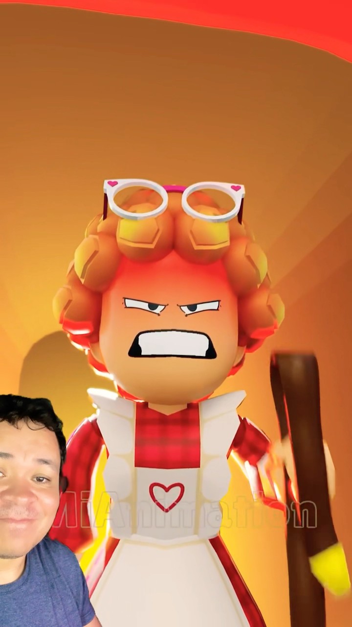 ELE QUEBROU A TELEVISÃO #mayumigames #pkxd #youtubeshorts #shortsvideo