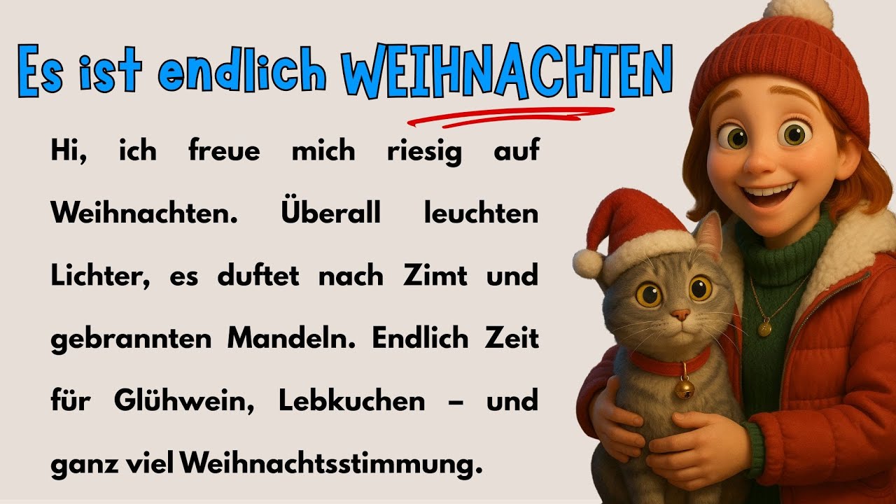 Deutsch lernen mit Geschichten | A1 - A2 | Hörverstehen | Learn German ...