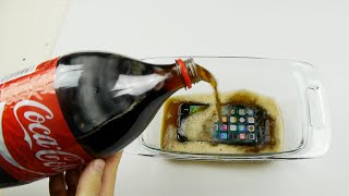 Will an iPhone 7 Survive in Coca-Cola Freeze Test for 12 Hours?