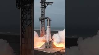 Starship static fire from booster