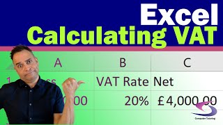 How to Calculate VAT in Excel? by Computer Tutoring 98,262 views 3 years ago 4 minutes, 10 seconds