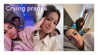 Crying Prank Compilation  Crying Filter  Husband Reaction  Tiktok Pranks