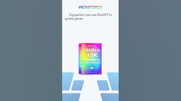AI Prompts for Copywriters by PromptPack | #AI #ChatGPT #Bard #Bing