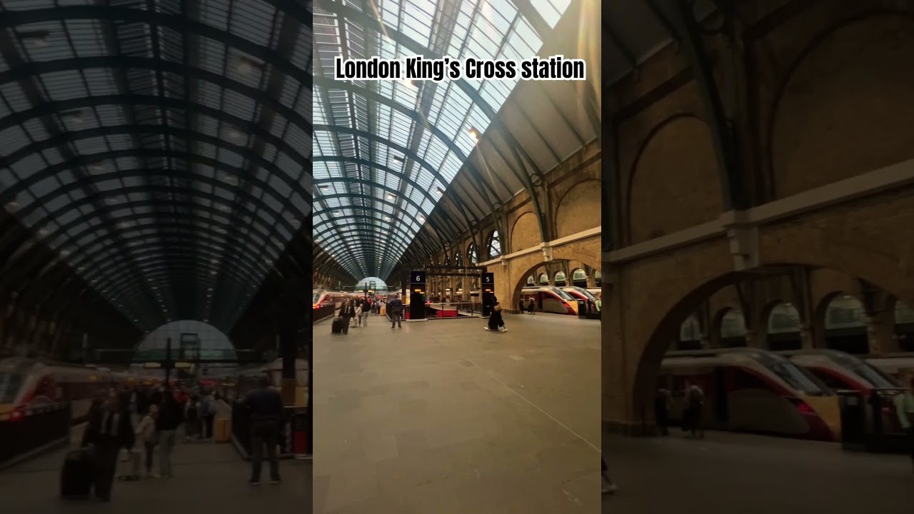 London King’s Cross station #youtubeshorts #england #kingscross #harrypotterstudiotour