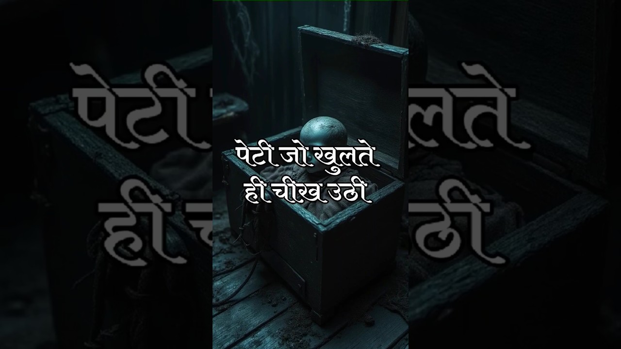 पेटी जो खुलते ही चीख़ उठी | Haunted Box Hindi Horror Story | Urban Legend