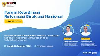 Forum Koordinasi Reformasi Birokrasi Nasional Tahun 2026