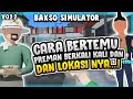 Tips & Cara Bertemu Preman berkali kali dan lokasi preman Bakso Simulator #baksosimulator