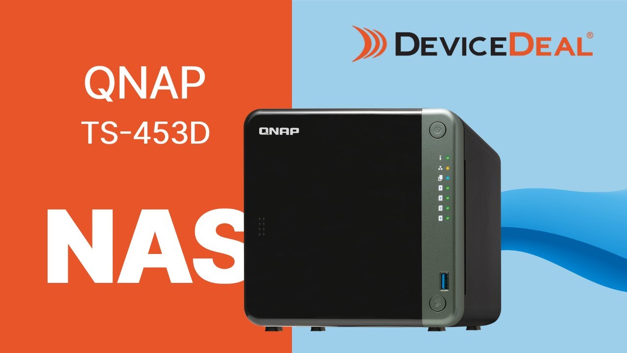 QNAP TS-453D Unboxing & Review - YouTube 