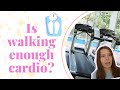 How many calories does walking burn? Is walking cardio?
