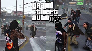 GTA IV New Zombie Script Mod Showcase Gameplay