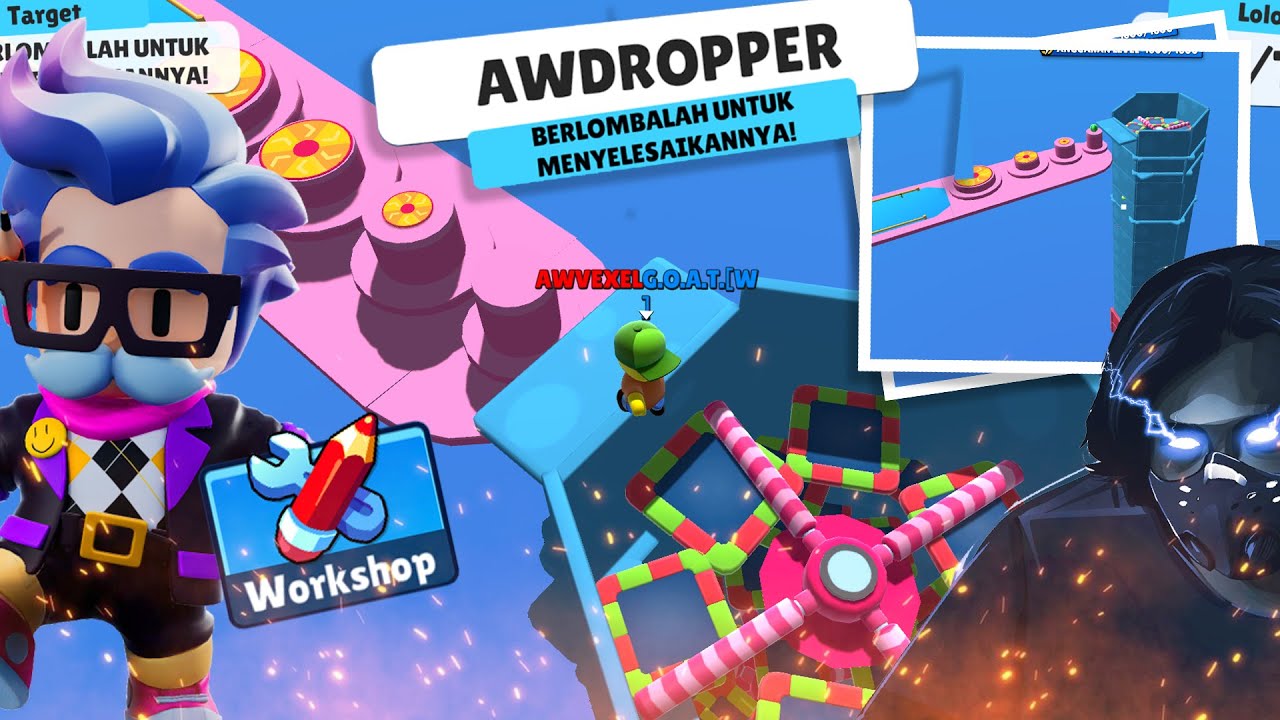 UPDATE 0 60 1 NEW FEATURE STUMBLE GUYS WORKSHOP MAP BY AWVEXEL WITH update-0-60-1-new-feature-stumble-guys-workshop-map-by-awvexel-with