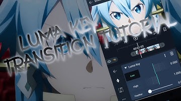 Easy Luma Key Transition Tutorial [Alight Motion Tutorial]