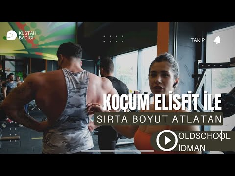 İLK PRO VİDEO | MACFİT ŞARTLARINDA SIRT İDMANI w/@elisfitt