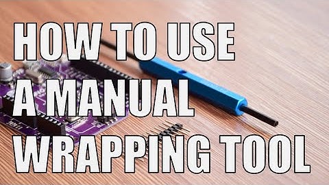 How to use a Manual Wire Wrapping Tool?