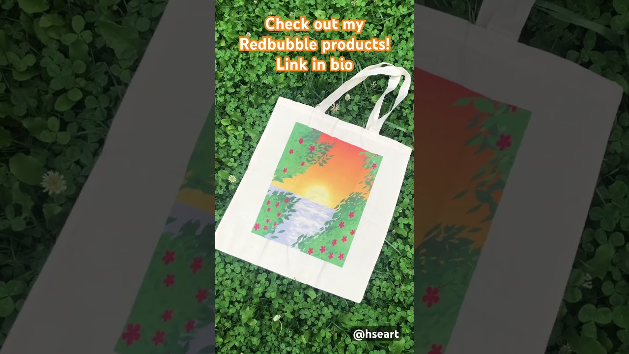 New Redbubble products! Link in bio🌹 