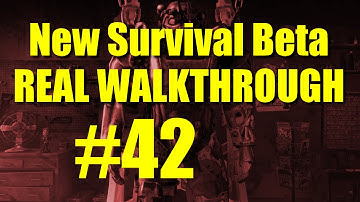 Fallout 4 Survival Beta Walkthrough Part 42 - Boston Airport Hubflower Run (No VATS, No Companion)