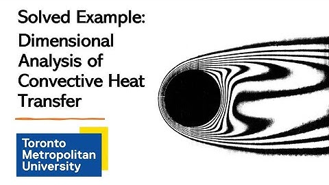 Dimensional Analysis of Forced Convection Heat Transfer