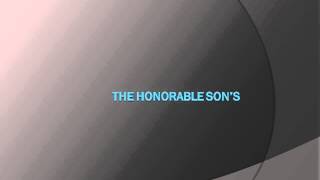 THE HONORABLE SON'S - English - Created by Fahim Akthar Ullal