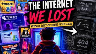 The Internet We Lost: Websites Every Kid Visited After School