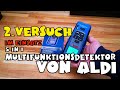 Aldi - Ferrex 5 in 1 Multifunktionsdetektor - Vorstellung und Einsatztest 2. Versuch