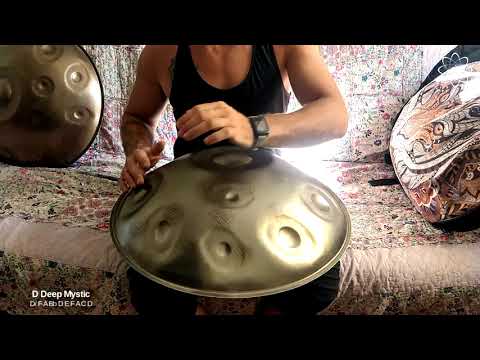 Stainless steel Deep Mystic 10 Atom Handpan