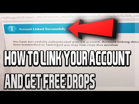 HOW TO LINK YOUR EA SPORTS ACCOUNT TO YOUR TWITCH ACCOUNT!! HOW TO GET FREE PACKS IN MUT 18!!!!