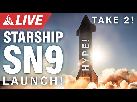 SpaceX Starship SN9 10-Kilometer Flight Live Stream with the Wai Family Take 2