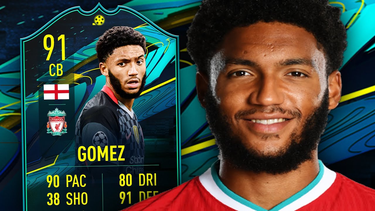 HE'S BACK! 😎 91 PLAYER MOMENTS GOMEZ PLAYER REVIEW - FIFA 21 ULTIMATE TEAM