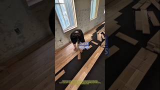 Perfect Wood Flooring Installation – Satisfying Precision Work!