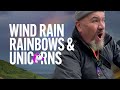 Scotland  wind rain rainbows  unicorns  wester ross northwest highlands of scotland and more