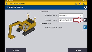 Trimble Earthworks/Cat Grade - Adding + Editing Correction Sources