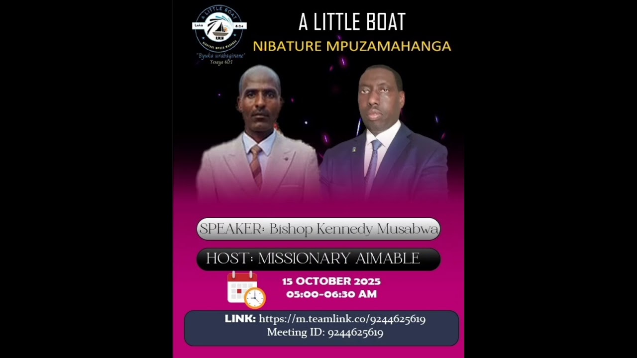 BISHOP KENNEDY MUSABWA MWIJAMBO RY'IMANA HEJURU YA SURI