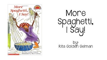 More Spaghetti, I Say!