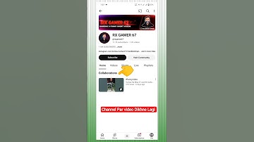 How To show Collab Video | invite a Collaborator YouTube #youtubeshortstips #youtubecollaboration