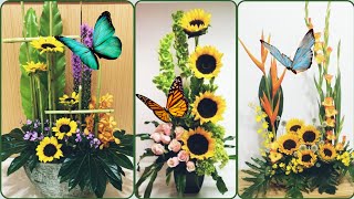 latest and stunning ikebana flower arrangement ideas,