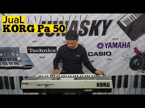 Jual | Keyboard KORG Pa 50 | Flashdisk | Ajib buat dangdutan