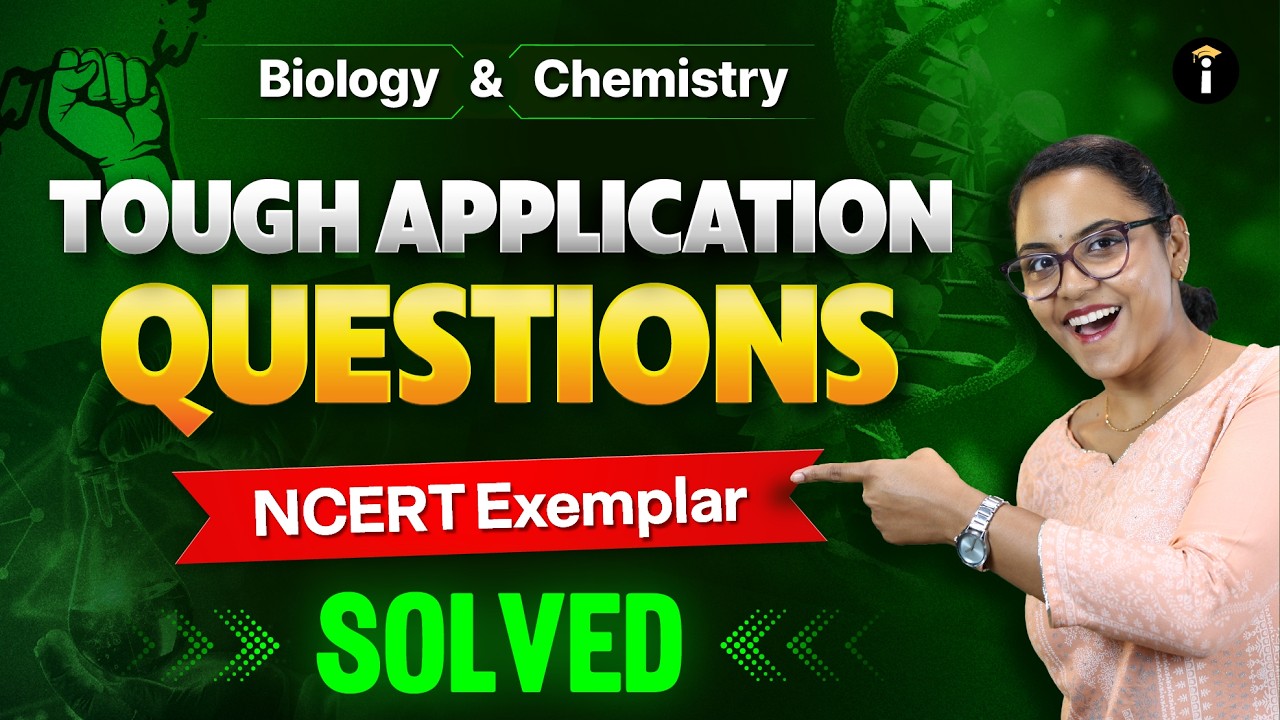 High-Level Application Questions in Biology & Chemistry – Detailed Solutions 🚀