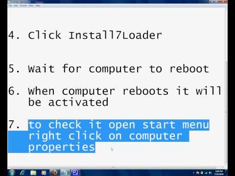 How To Activate Windows 7 Ultimate FOR FREE
