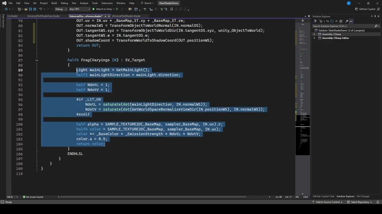 Making Shaders in Unity (HLSL Tutorial): Part 9 - PBR Rendering using UniversalFragmentPBR