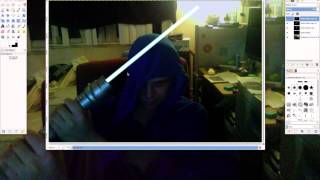 Creating A Lightsaber Using GIMP Mac/Pc