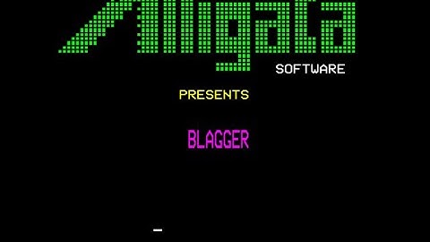 Blagger Review for the Acorn BBC Micro by John Gage