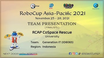 R21.4.19 - ID8083 - Finalist Presentation - RCAP CoSpace Rescue, University - RCAP2021 Aichi
