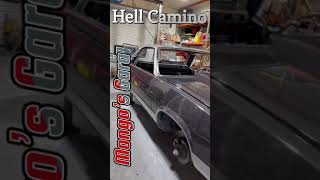 1979 El Camino With Fresh Paint See The Process On Mongos Garage The Hell Camino Is Now Tutoned